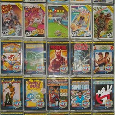 *** Vintage 1980's Sinclair ZX Spectrum Games ***  FREE UK P&P ***