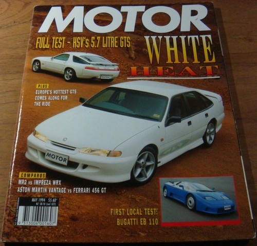1994 motor hsv gts - motor.hsv, 5.7.impreza