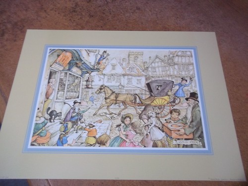 Anton pieck vintage print - anton,