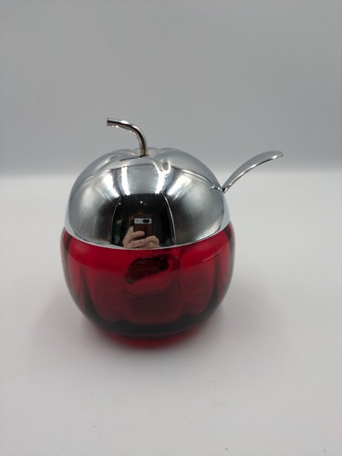 Vintage red glass - vintage, with