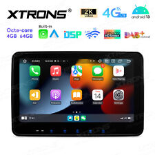 XTRONS 10.1" Android 4+64G Car GPS Stereo Radio WiFi 4G Double 2 DIN Head Unit