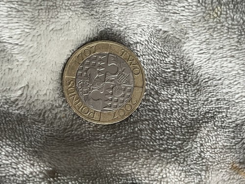 1707 2007 pound coin dei - 1707-2007, 2