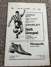 CHORLEY V SOUTH LIVERPOOL