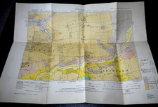 Students Work Titled "Geology Of Stifford" & Ordnance Survey Map Of Stifford