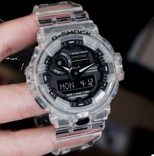 Shock clear big face - g-shock,