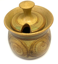 Mustard Pot and Lid by