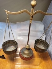 Antique Brass Balance Scale