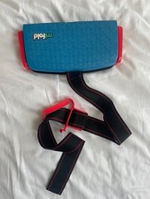 MIFOLD the Grab and Go Booster Child Seat Blue/Green/Yellow, Travel, Holiday