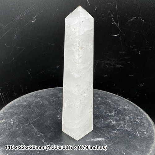 Clear quartz tower crystal - quartz,