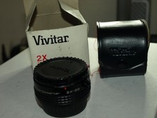Vivitar MC 2x Tele Converter Teleconverter Lens for NIKON