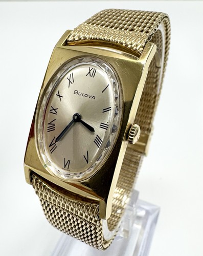 Vintage bulova gold - vintage, tank