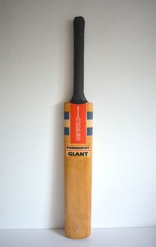 Vintage cricket bat gray - bat,