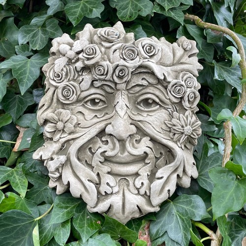 Summer green man stone - summer,