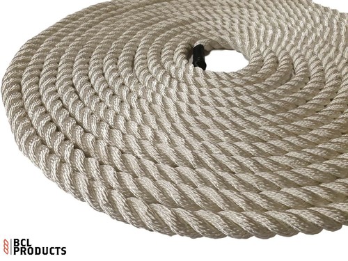 12mm white nylon rope - white, 3