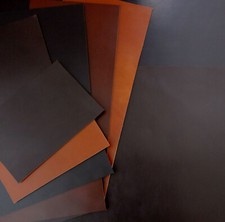 Leather cowhide butt Vegetable tanned Small pieces  3.2/3.6mm BARKERS HIDE S200