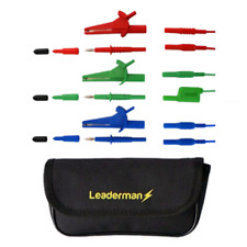 Test Lead Set for Fluke 1662 1663 1664FC Multifunction Testers + Case LDM-1600