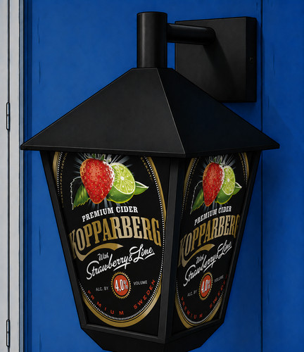Koppaberg large wall - koppaberg, lantern