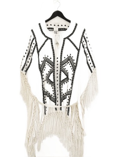 Monsoon women coat cream - s,