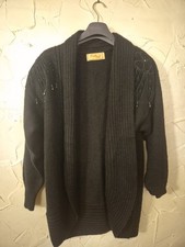 Frank Saul Black Vintage Punk Jumper M/L