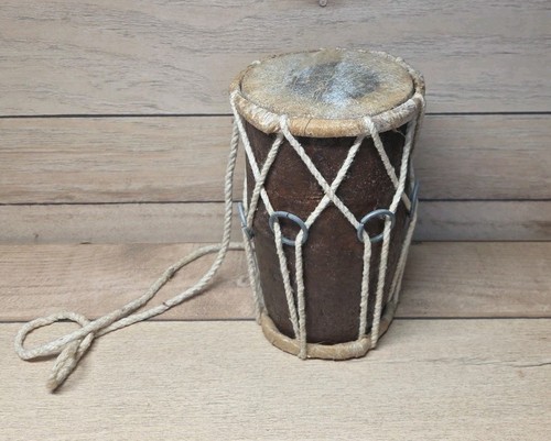 Double headed dholak folk drum - dholak,