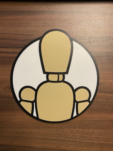 Mannequin door sign - -mannequin, sign-