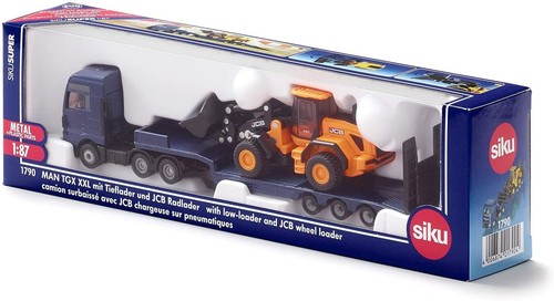 Man truck with low loader - with,