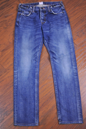 Prps denim straight jeans - jeans, 100%