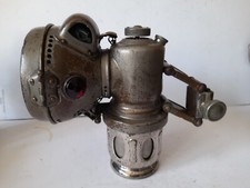 Powell & hanmer Chieftaain carbide  cycle lamp.Vintage cycle lamp.