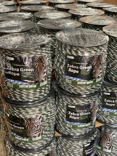6mm zebra green - zebra, electric