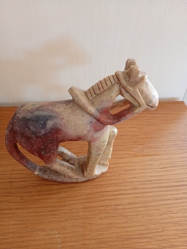 Vintage carved soapstone onyx - , soapstone/onyx