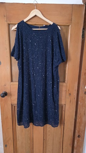 Yours luxe navy beaded - yours,