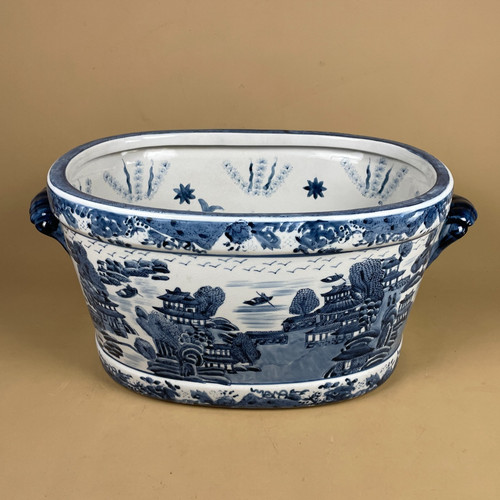 Antique oriental planter - antique,