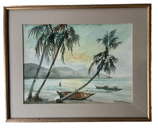 Vintage Watercolour Painting