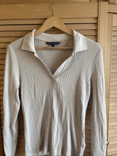 French Connection FCUK Women's TOP BEIGE Size L. BRAND  New No Reserve 99 P Bid