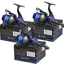 3x Sea Fishing Reel Coast