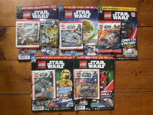 Lego star wars magazines - lego,