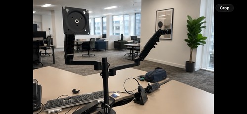 Humanscale dual monitor arm - humanscale,