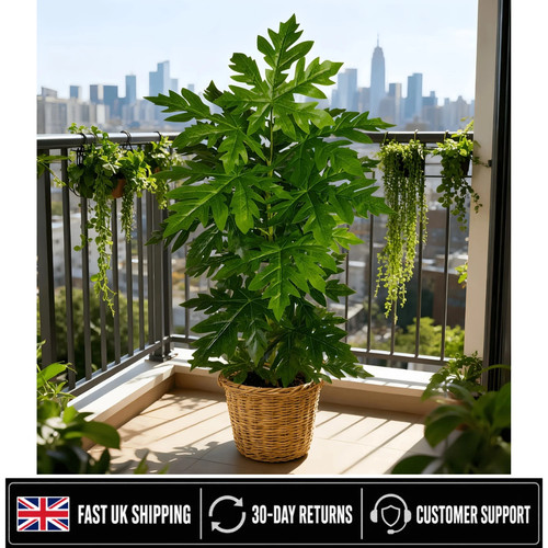 Large artificial tropical leaf - large,