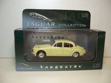 Vanguards VA08402  - Jaguar MkII - Primrose - Ltd Edition - 1/43