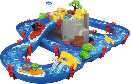 Aquaplay water mountain - water, slide