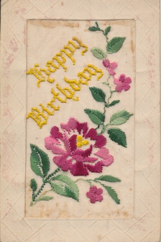 Embroidered silk i - embroidered, w.w.i