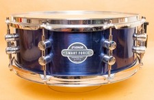 Sonor Smart Force Hardwood CTLF Chrome Snare 14x5.5 Inches - Brushed Blue