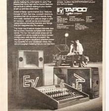 1982 EV TAPCO Mixer PA System