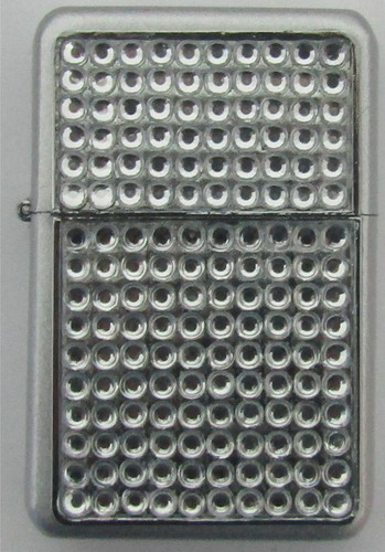 Silver diamante star petrol - diamante,