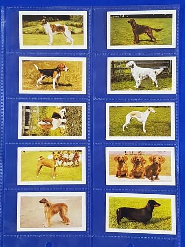 Hornimans tea cards - tea, dogs