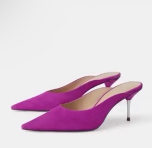 Zara fuchsia heeled - heeled, 6
