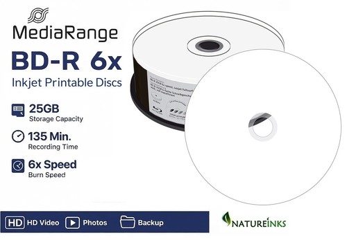 Mediarange blu ray 6x - 25,