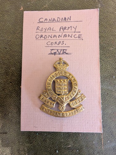 Canadian royal army ordnance - royal,