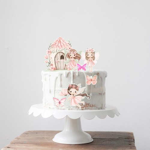 Fairy cake toppers - fairy, |