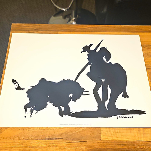 Pablo picasso bullfight - pablo,